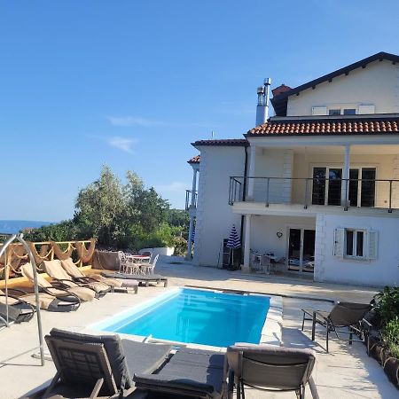 Ferienwohnung Mit Pool Kroatien Mit Meerblick Und Pool Lovran Exterior foto