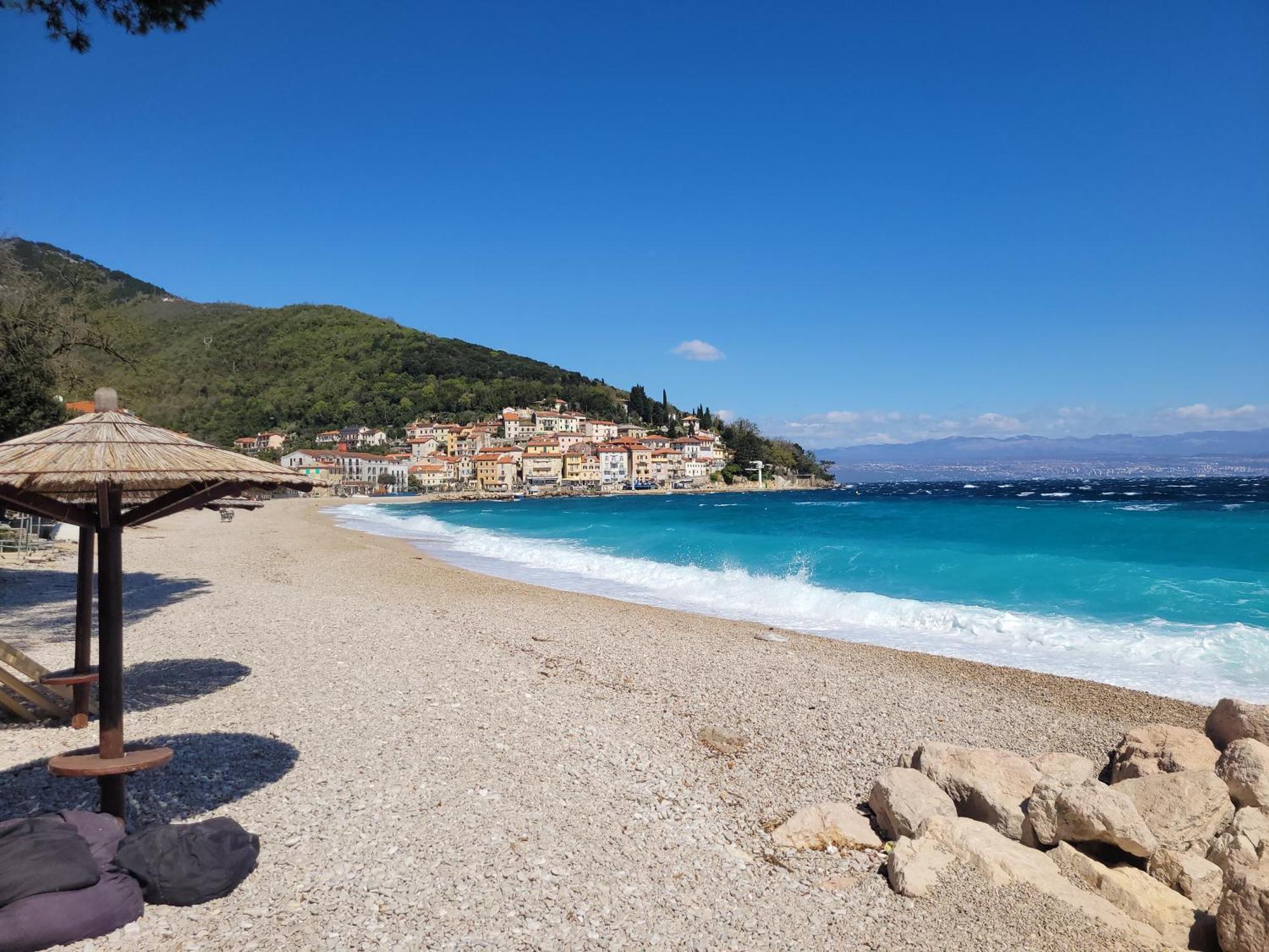 Ferienwohnung Mit Pool Kroatien Mit Meerblick Und Pool Lovran Exterior foto